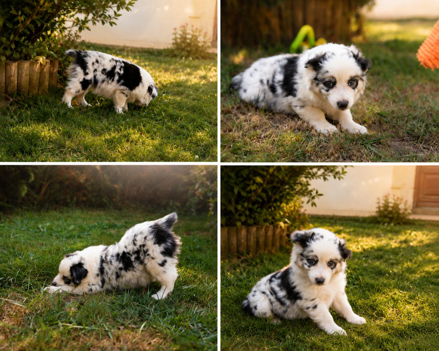 du domaine de keroual - Chiots disponibles - Berger Américain Miniature 